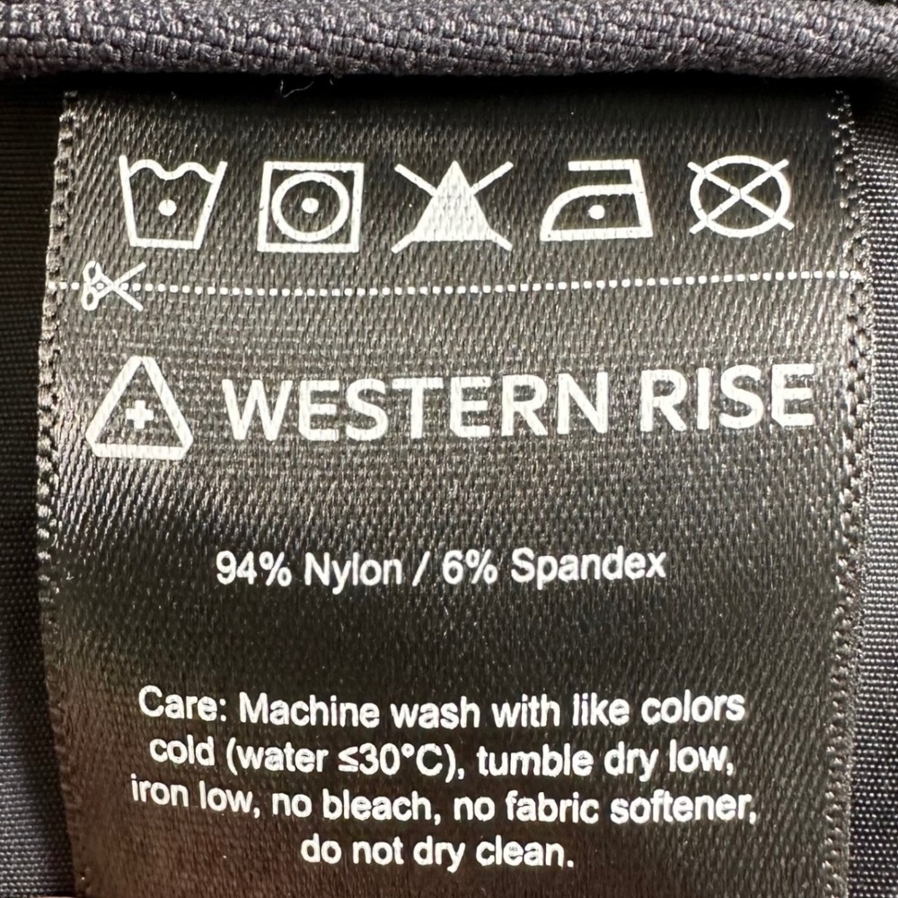 Western Rise Diversion Pant Mens 38x30 Gray 4-Way Stretch Travel Tech Trousers - Picture 9 of 10